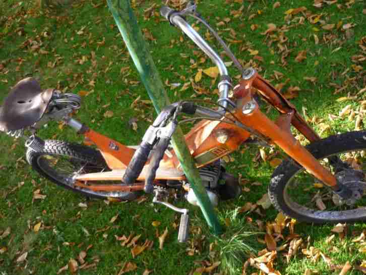 Mofa aus Garagenfund für Bastler