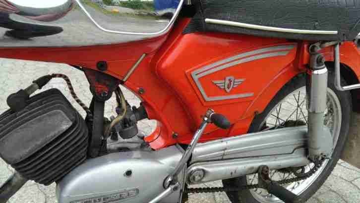 Mokick Zündapp Typ 517 210, Bj. 1972, Bastlerfahrzeug zum selber Herrichten