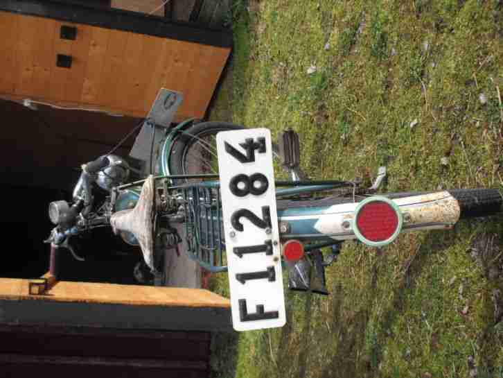 Monark mit ILO Motor fahrbereit schmuckes Original 1939 mit Papiere 98ccm