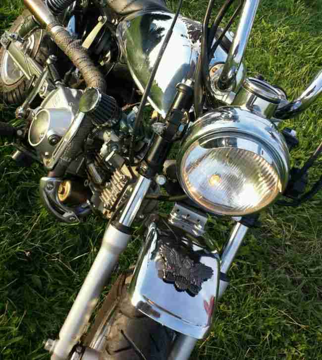 Monkey Harley Lifan 50cc Moped Ü 70Km h