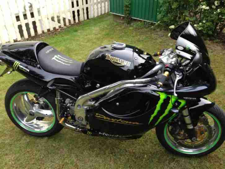 Monster-Energy Triumph Daytona 955i! Absolutes Einzelstück !!!