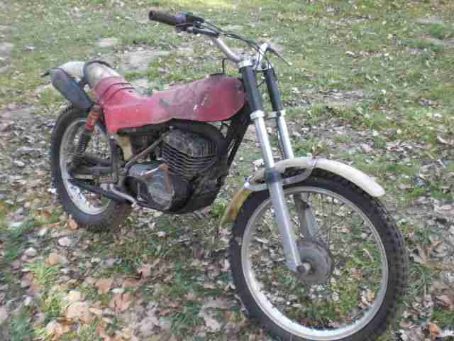 Montesa 248 Cota Trialsport Oldtimer Bastler