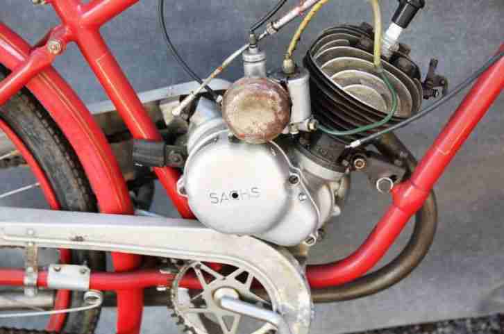 Moped Blixt mit Sachs Motor 98 cc ca. von 1930