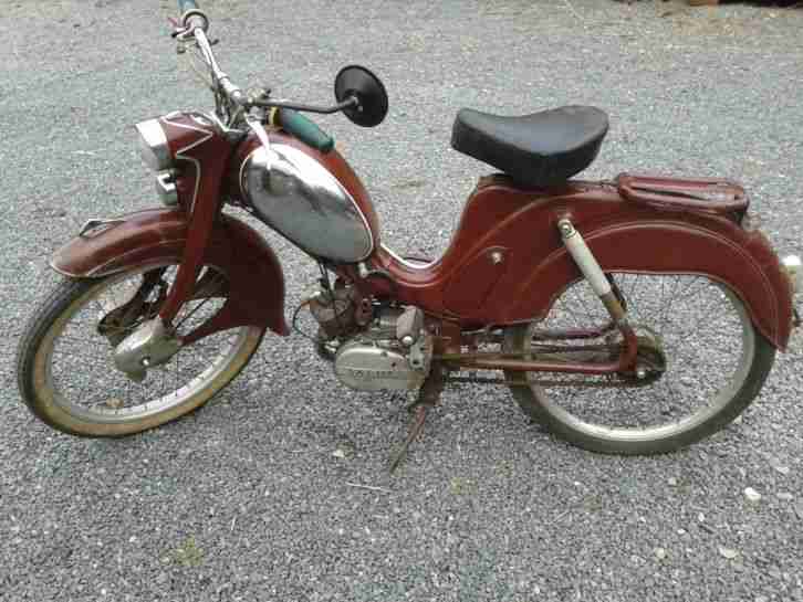 Moped, Hercules, Baujahr 1959, mit original Papieren, sehr gut erhalten