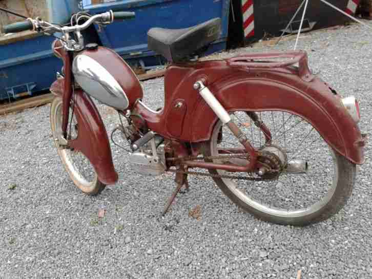 Moped, Hercules, Baujahr 1959, mit original Papieren, sehr gut erhalten