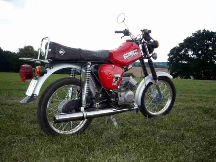 Moped SIMSON S 51*Elektronic*BJ 1989*4 Gang* TOP Zustand