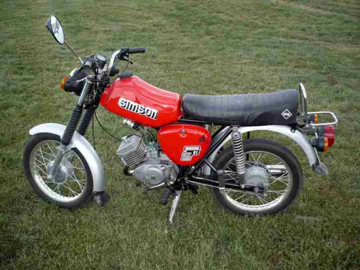 Moped SIMSON S 51*Elektronic*BJ 1989*4 Gang* TOP Zustand