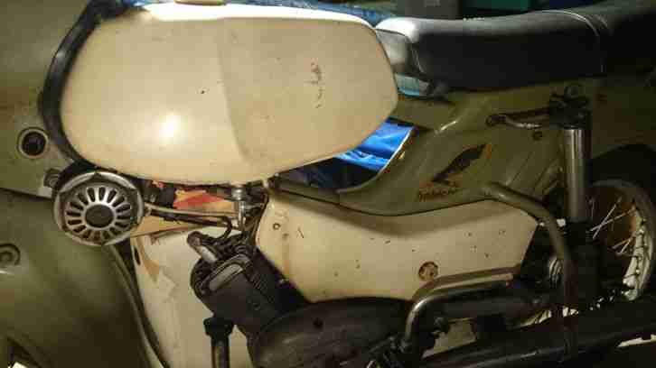 Moped Simson Habicht SR4-4 v. 1973 unverbastelt, nicht Schwalbe Star S51 DDR IFA
