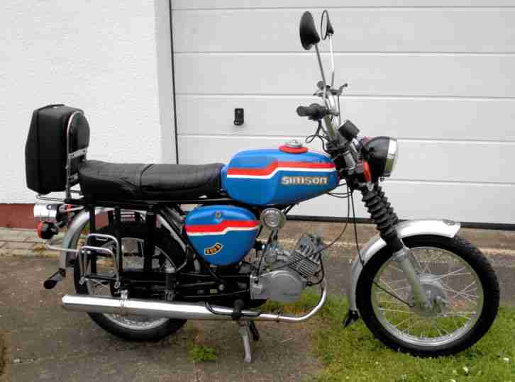 Moped Simson S50N Umbau auf B1