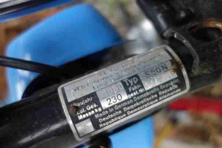 Moped Simson S50n
