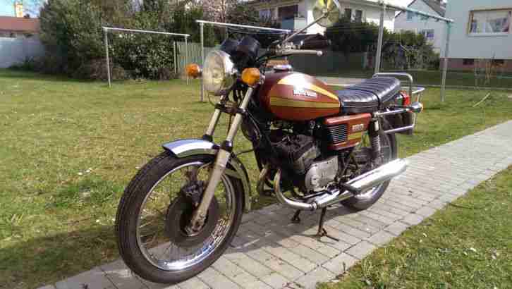 Moto Guzzi 250 Ts Baujahr 1974 mit Deutschem Brief.