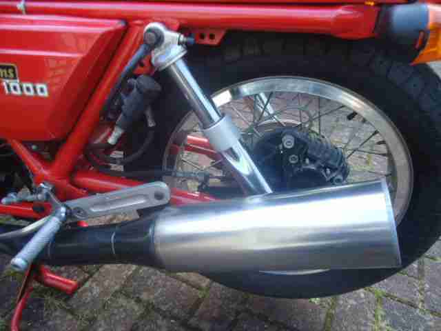 Moto Guzzi 850 Le Mans 3, Erstbesitz, Motortuning 70KW, EZ: Juli 1983, 72TKM