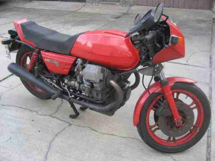 Moto Guzzi 850 Le Mans III defekt an Bastler