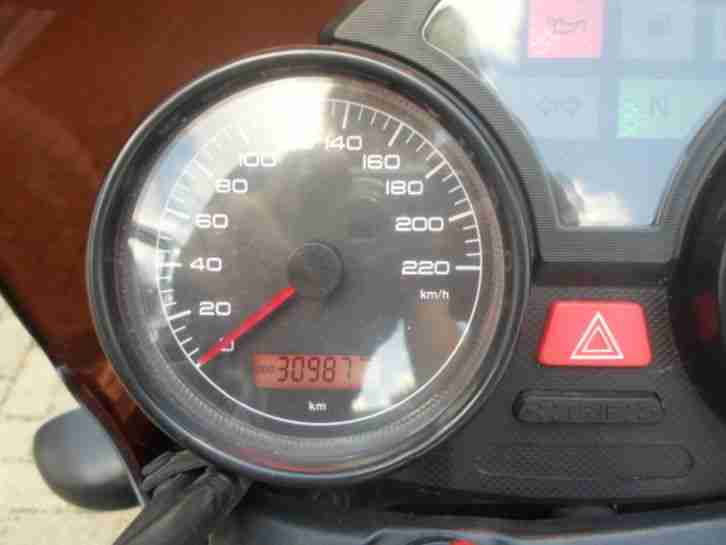 Moto Guzzi Breva 750ccm Kardan Tüv Au juli 2017 mit Topcase 30tsd