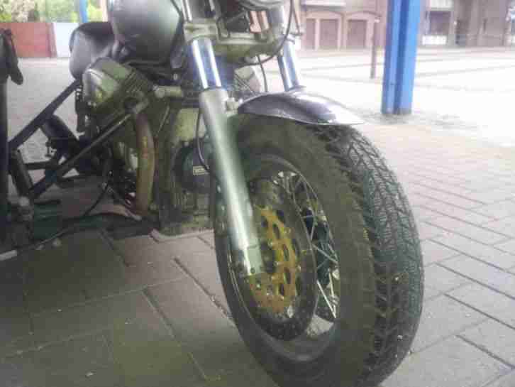 Moto Guzzi California Jackel mit Uralbeiwagen zu verkaufen