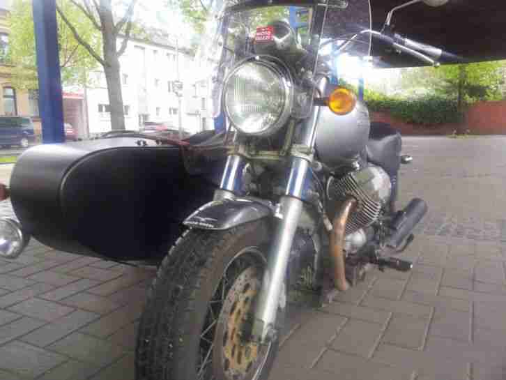 Moto Guzzi California Jackel mit Uralbeiwagen zu verkaufen
