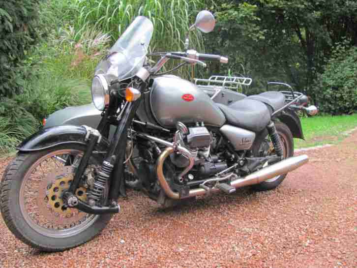 Moto Guzzi California Stone Gespann, Ural Beiwagen