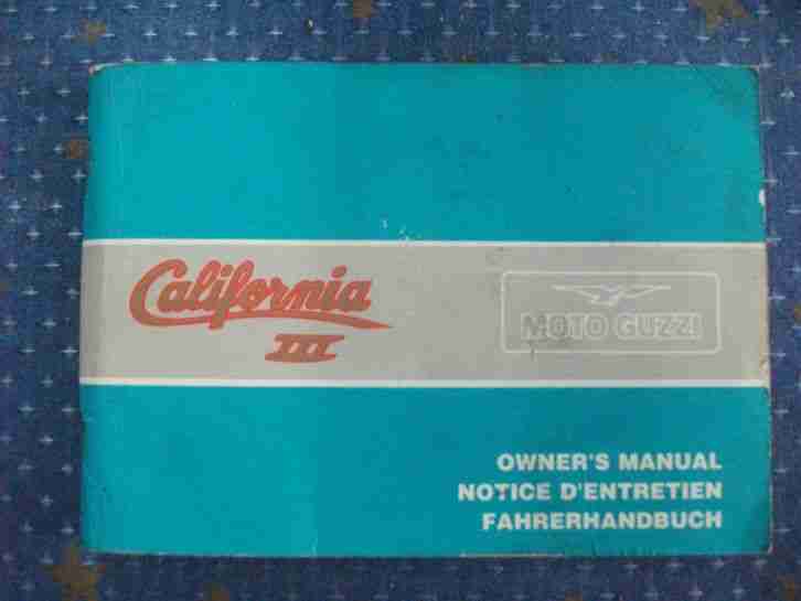 Fahrerhandbuch California 3