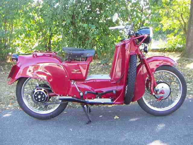 Moto Guzzi Galletto,Bj.1958 perfekter Zustand mit Deutschem Brief