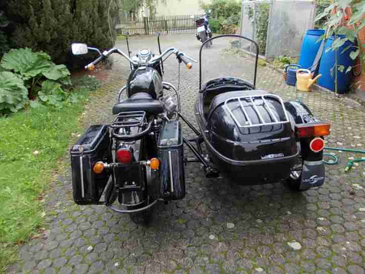 Moto Guzzi Gespann V7 mit Velorex 562 Seitenwagen