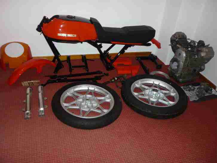 Moto Guzzi Le Mans 1 , Scolanockenwelle, Teilzerlegt