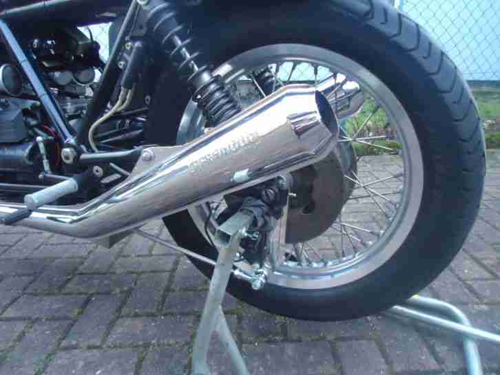 Moto Guzzi Le Mans 3, Dezenter Umbau auf 750 S3, 81TKM, HU05/18, EZ: 83