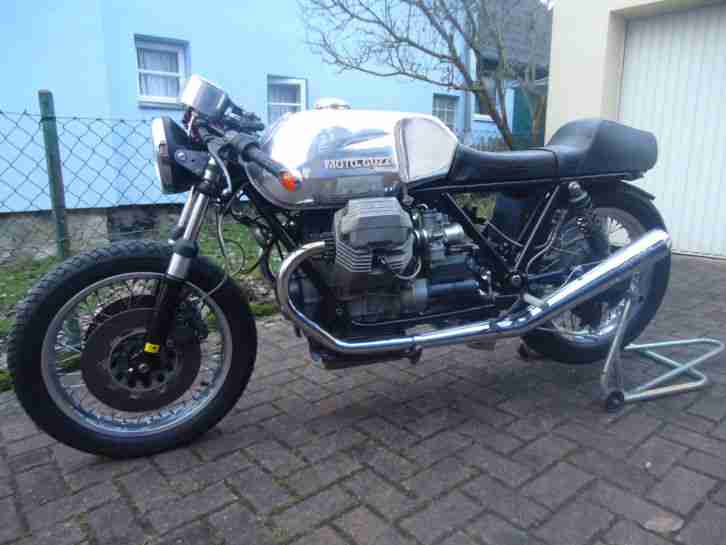 Moto Guzzi Le Mans 3, Dezenter Umbau auf 750 S3, 81TKM, HU05/18, EZ: 83