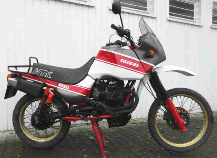 Moto Guzzi NTX 650 *Rot-Weiß* 56102 KM EZ: 07/1987