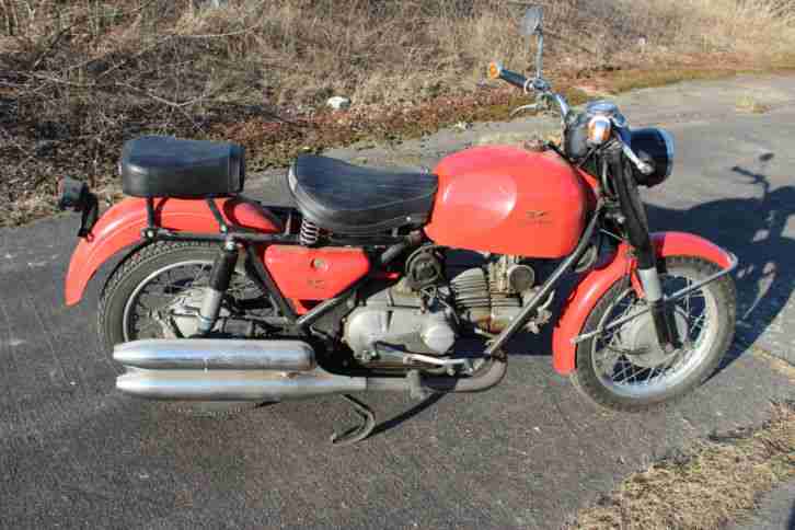 Moto Guzzi Nuovo Falcone Bj. 1971 Oldtimerzulassung