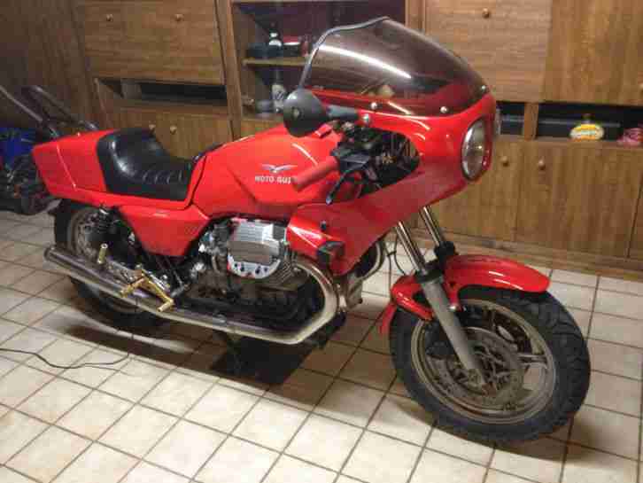 Moto Guzzi SPII Umbau auf Lemans