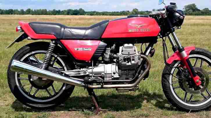 Moto Guzzi V 35 imola NOTAUKTION OHNE LIMIT Le Mans VERSANDKOSTENFREI Cafe Racer