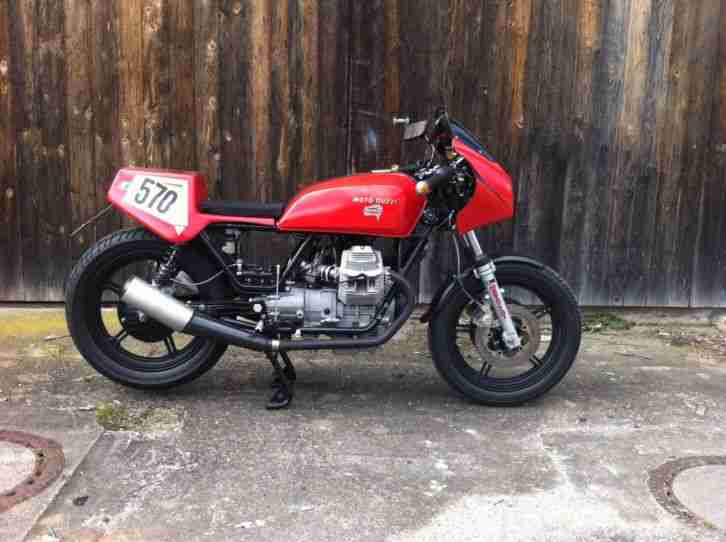 Moto Guzzi V 50, Rennmaschine, Racer, Rennsport