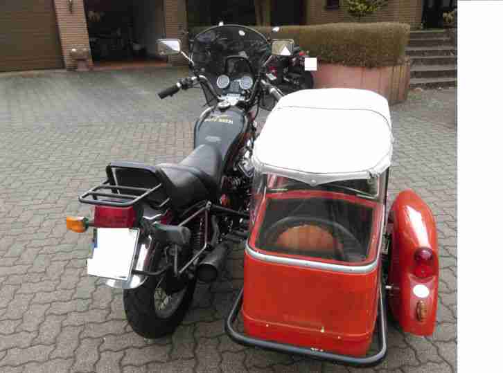 Moto Guzzi V 65 Florida Gespann / Seitenwagen