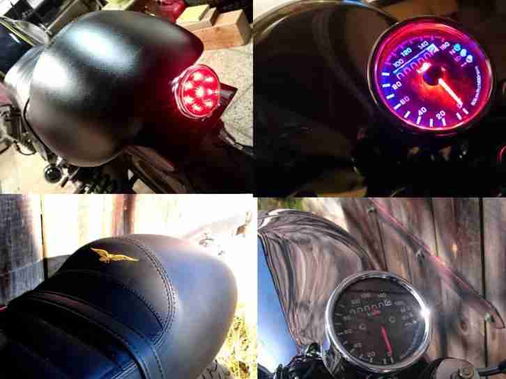 Moto Guzzi V 65 SP VERSANDKOSTENFREI NOTAUKTION OHNE LIMIT Caferacer Cafe Racer