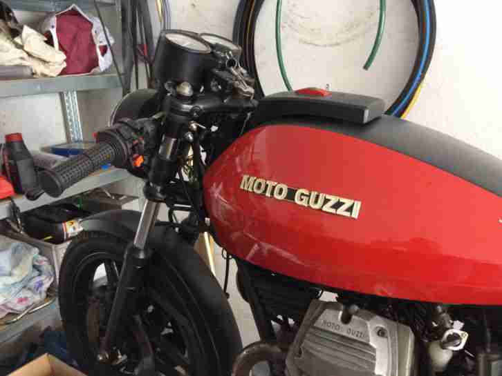 Moto Guzzi V35 Projektaufgabe