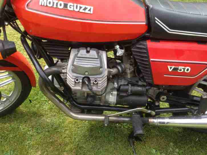 Moto Guzzi V50 Bj 79 , 166.000km