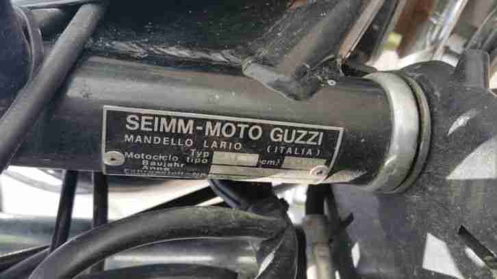 Moto Guzzi V50C Chopper Bj. 1983, 35 KW