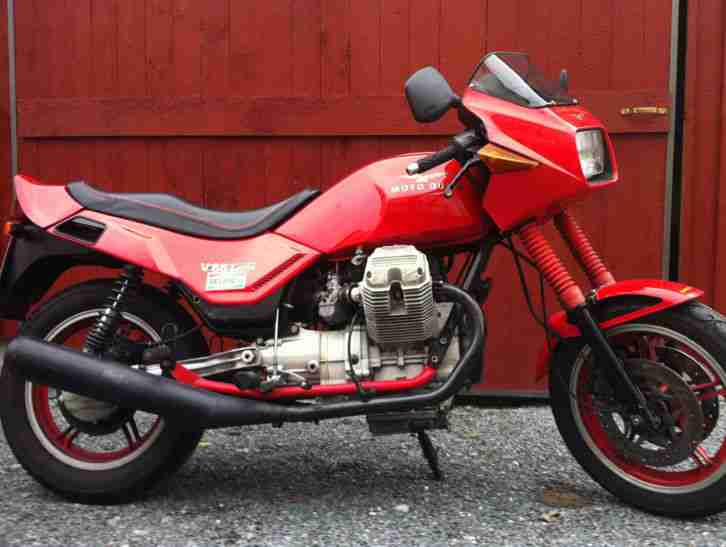 Moto Guzzi V65 Lario 4 Ventiler, 1985 die kleine LeMans TÜV 8 16 Motorschaden