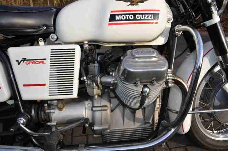 Moto Guzzi V7 Spezial, Ambassador, Top Zustand, HU 2018, Oldtimer, 750 ccm