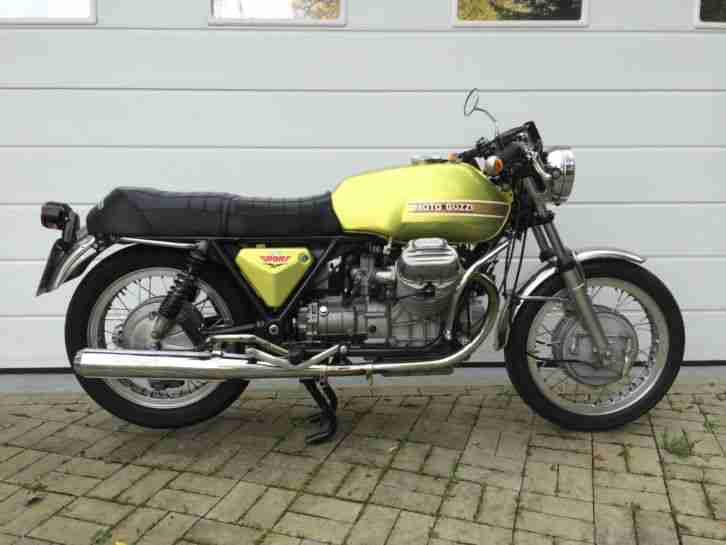 Moto Guzzi V7 Sport Oldtimer mit Gutachten Classic Data