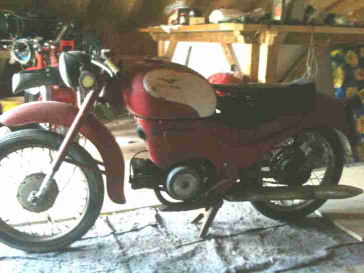 Moto Guzzi Zigolo 98 Oldtimer Scheunenfund