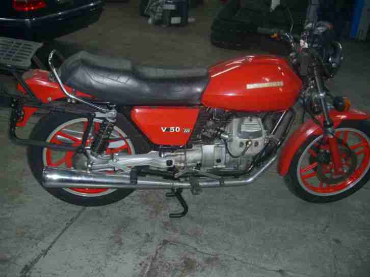Moto Guzzi v 50, erst 10000 km, läuft, bremst, kuppelt, sieht gut aus