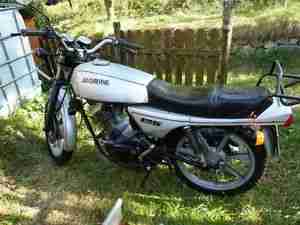 Moto Morini 125H Viertakt-Motorrad-Oldtimer über 30 Jahre alt
