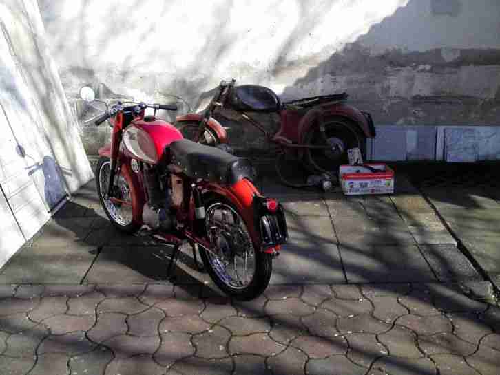 Moto Morini Sbarazzino 98 125 Bj 1956 Oldtimer und Scheunenfund