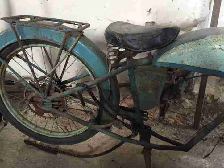 Motobecane Motorrad OLDTIMER RARITÄT SAMMLERSTÜCK