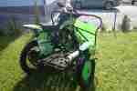 Motocross Gespann, Sidecar, Seitenwagen,