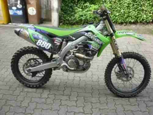 Motocross KAWASAKI KX450 F, CROSS, Motorrad