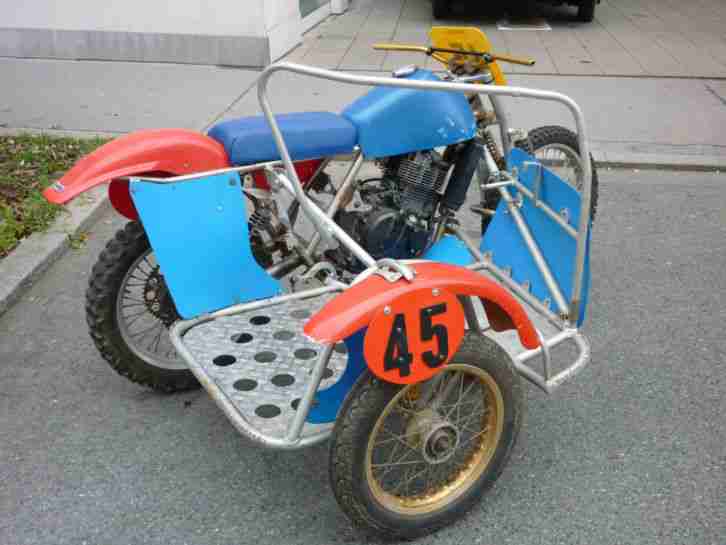 Motocrossgespann Wasp