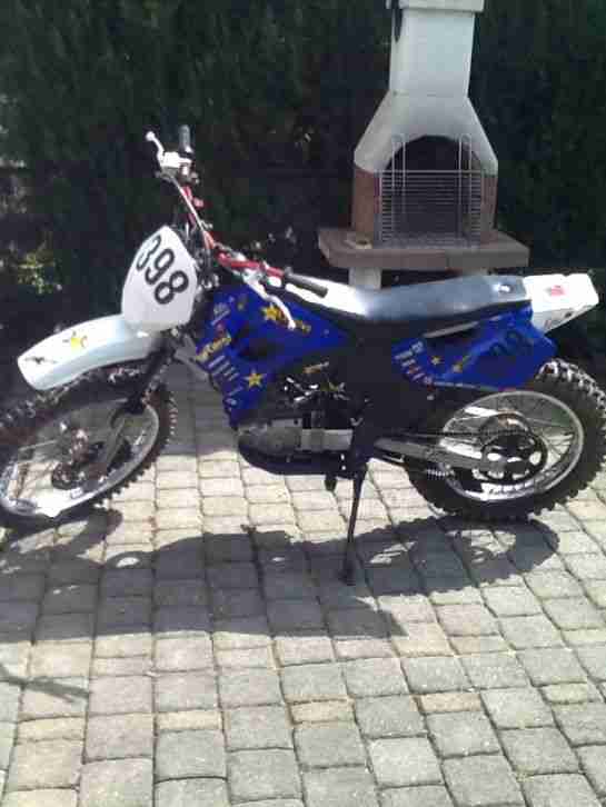 Motor Cross Maschine Suzuki 125 Einzelszück