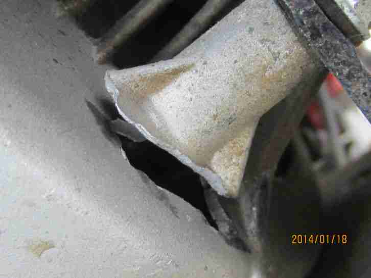 Motor Roller Benzin Scooter Defekt